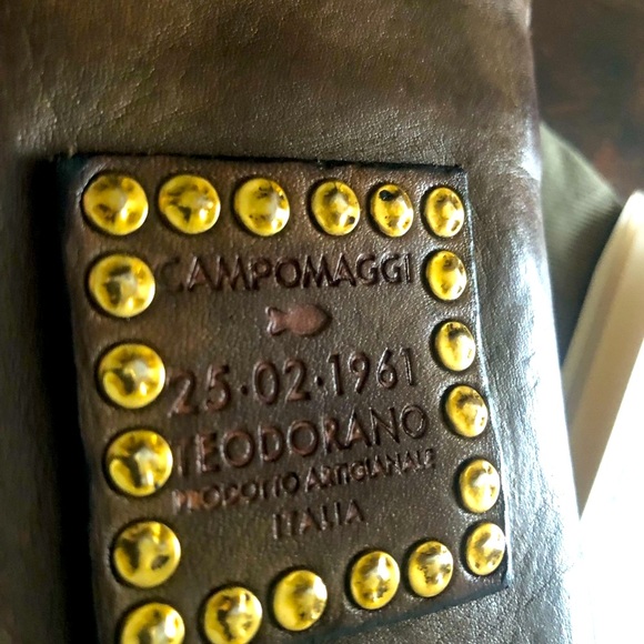 Campomaggi Studded Zip Wallet NIB - Picture 3 of 6